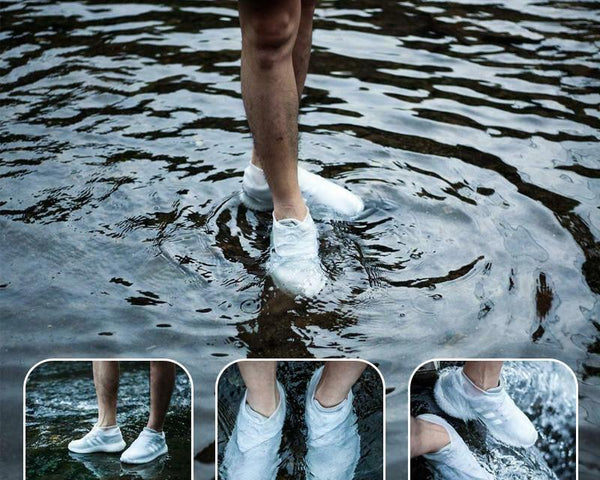 Wasserdichte Silikon Überschuhe