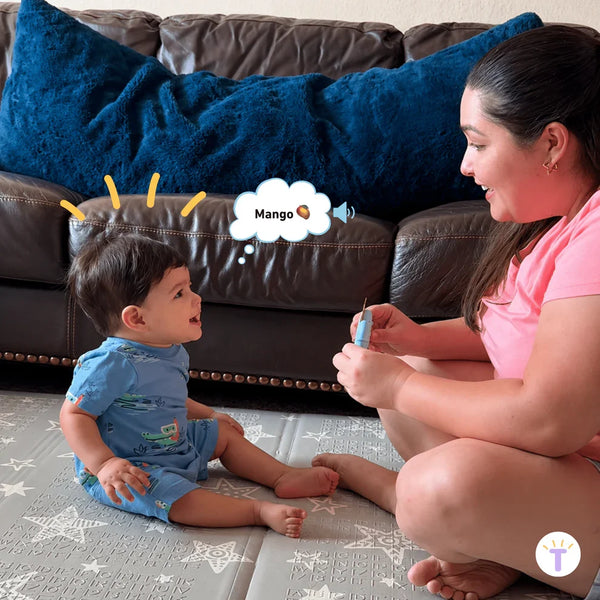 TalkiJoy™ Montessori Sprechkarten – Interaktives Lernspielzeug für erste Wörter | Spielerisch Sprache entdecken