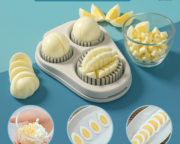 EggChop™ - Multifunktionaler 3-in-1-Eierschneider