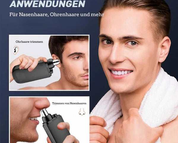 Tragbarer Nasenhaarschneider