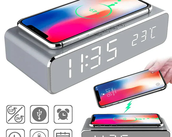 TimeCharger™ - Aufwachen & Laden Sie alle Ihre Geräte gleichzeitig