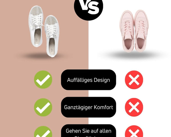 Guilia™ - Turnschuhe aus diamant silber leder
