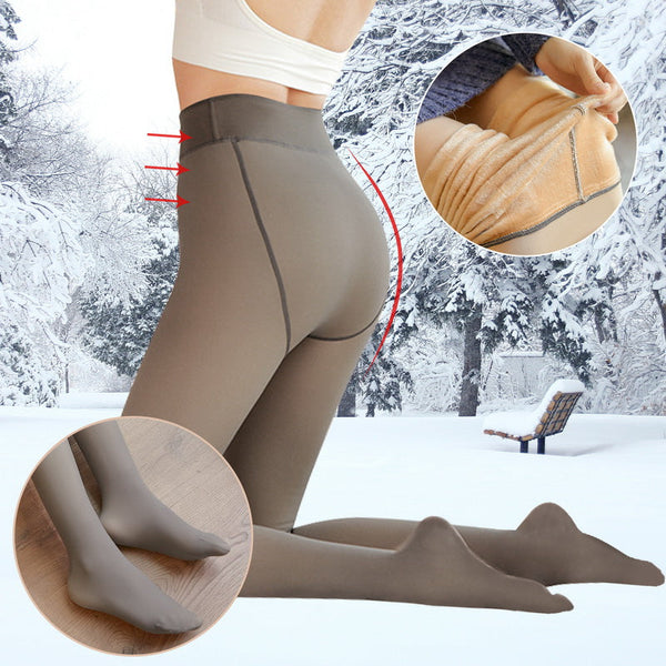 1+1 GRATIS | FleecePanty - Warme Superstretch Plüschstrumpfhose [Letzter Tag Rabatt]