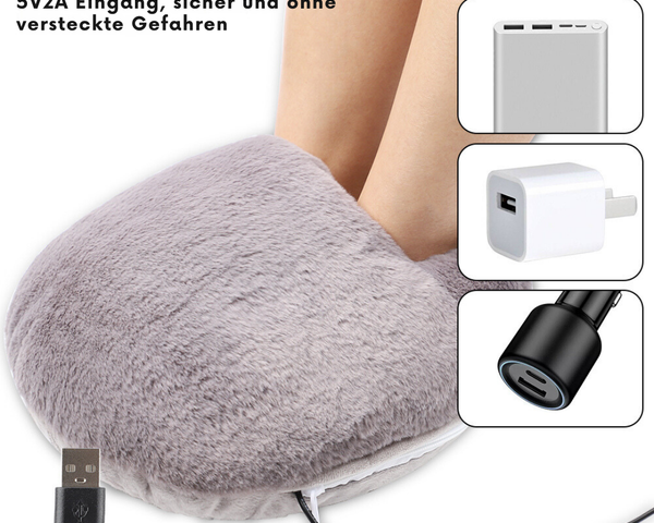 FeetWarm™ – Elektrischer Fußwärmer für wohltuende Wärme an kalten Tagen