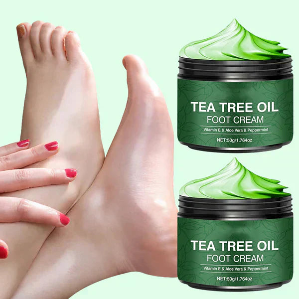 AloeRelief™ | Beruhigende Fußpflege mit Aloe Vera & Teebaumöl
