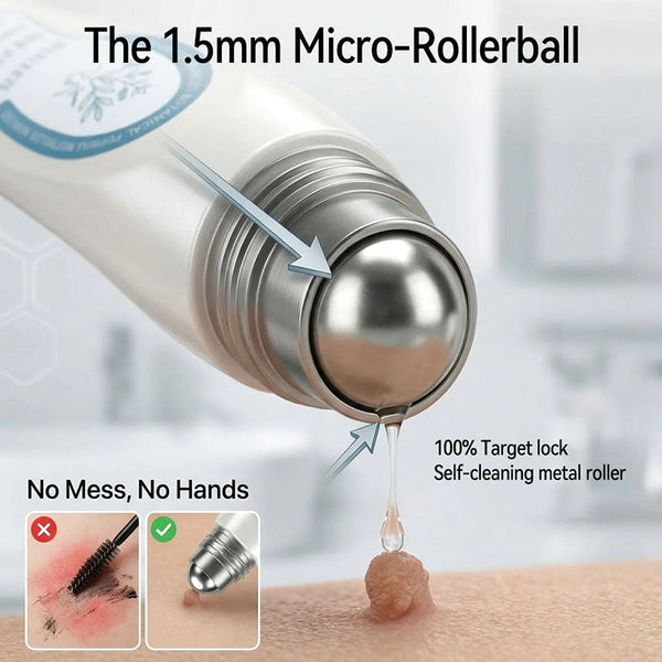 DermaRoll™ Präzisions-Rollerball – Für Gezielte Hautpflege Zuhause