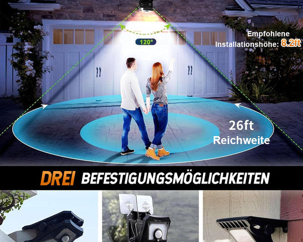 LumiSol - Wasserdichte Solarlampe für jede Umgebung