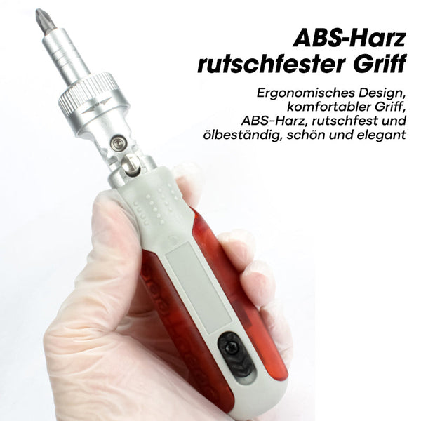 EasyScrew™ – 14-in-1 Ratschen-Schraubendreher für Haushalt & Werkstatt