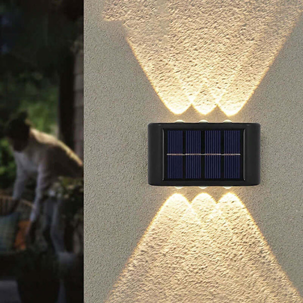50% Rabatt | WallLumen - Solar Außenwandleuchte