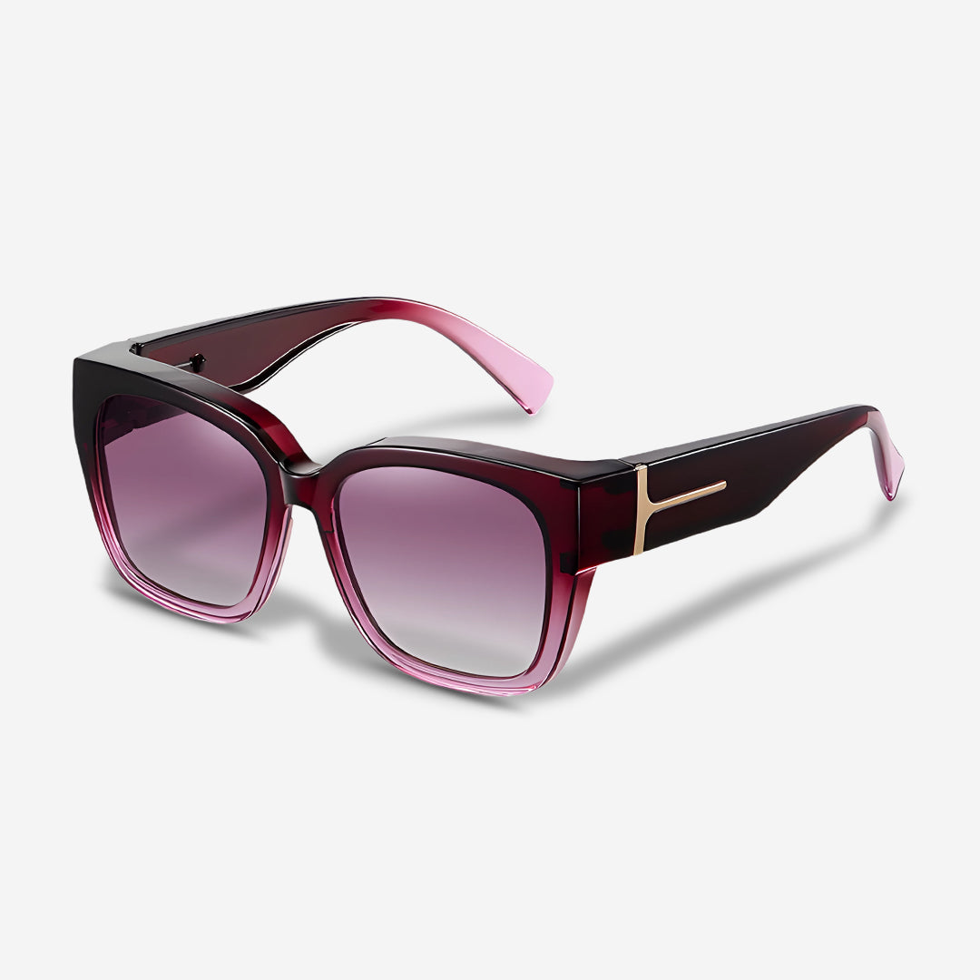 SolaraFit™ Polarisierter UV-Schutz über Korrektionsbrillen - Sonnenbrille zum Überziehen für Damen