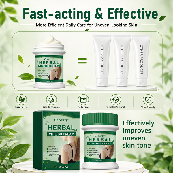 Vitarelle™ Herbal Vitiligo Creme – 7-Tage-Pflege für sichtbar gleichmäßigeren Hautton