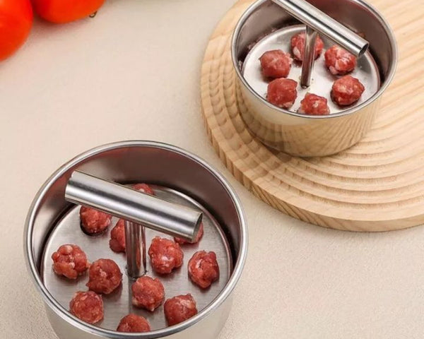BallMaster - Edelstahl Fleischbällchen-Form für Perfekte Kugeln
