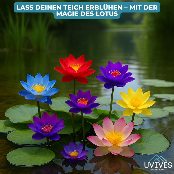 5+5 GRATIS | LotusBloom™ – Magische Blütenpracht für deinen Teich