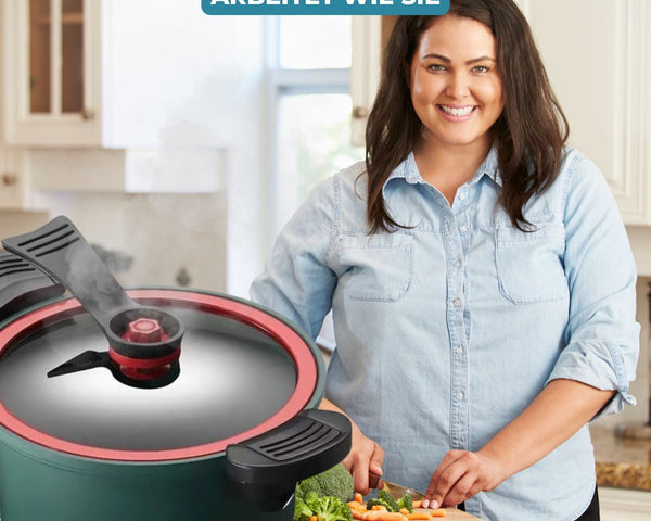 SpeedPot™ - Innovativer Mikro-Schnellkochtopf