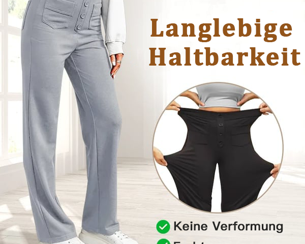 ComfyPlus™ – Die lässige Stretch-Hose mit hoher Taille für Frauen