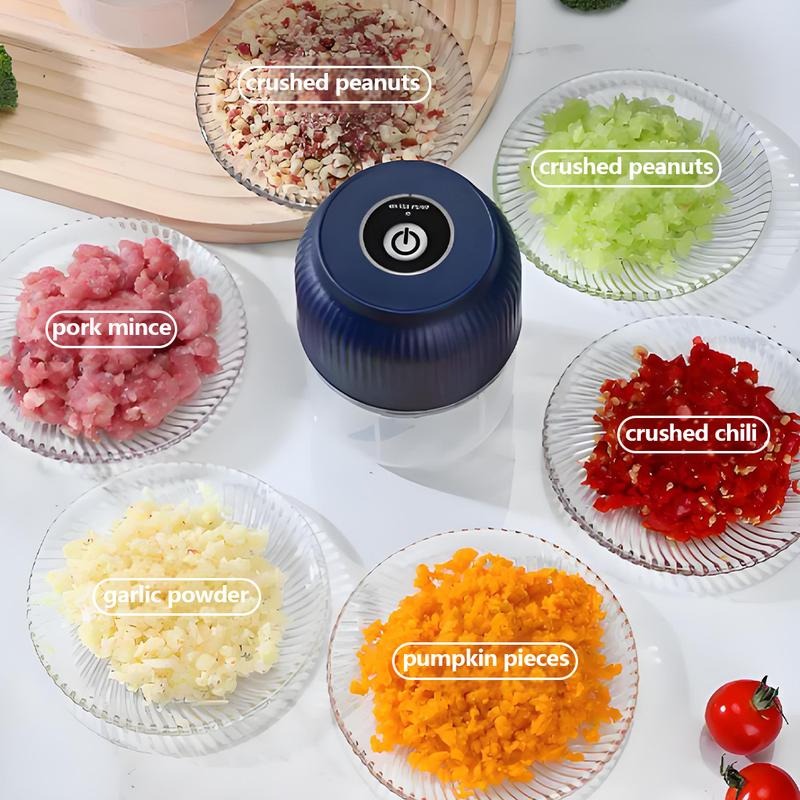 ChopEase™ | USB Mini-Zerkleinerer für Knoblauch, Gemüse & Kräuter
