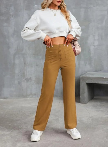 ComfyPlus™ – Die lässige Stretch-Hose mit hoher Taille für Frauen