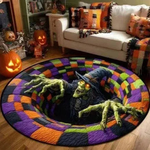 SpookDepth™ 3D Halloween Illusions-Teppich | Schauriger Tiefeneffekt