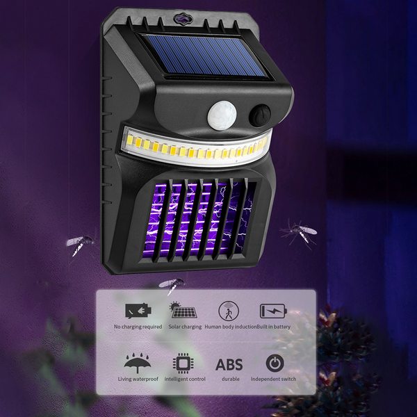 BuzzBuster - Solarbetriebene Mückenabwehrlampe