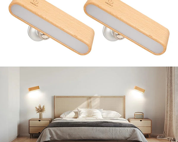 50% RABATT | HaloWood - 360° Rotierende magnetische Lampe [Letzter Tag Rabatt]