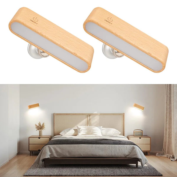 50% RABATT | HaloWood - 360° Rotierende magnetische Lampe [Letzter Tag Rabatt]