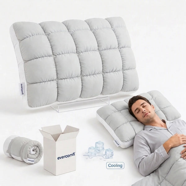 CloudMallow™ Kühlkissen | Wolkenweicher Komfort für erholsame Nächte