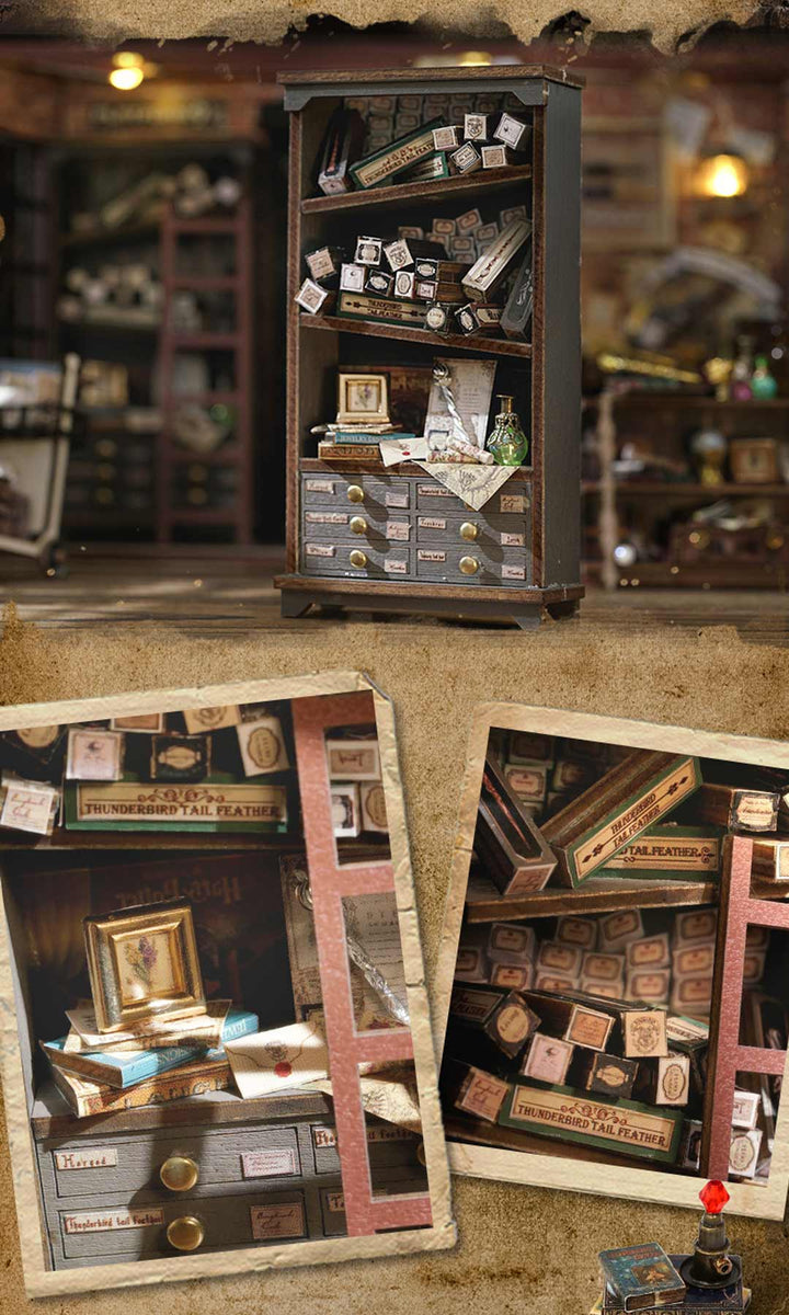 MiniMuse™ DIY-Miniaturhaus-Set | Erschaffe dein eigenes magisches LED-Puppenhaus