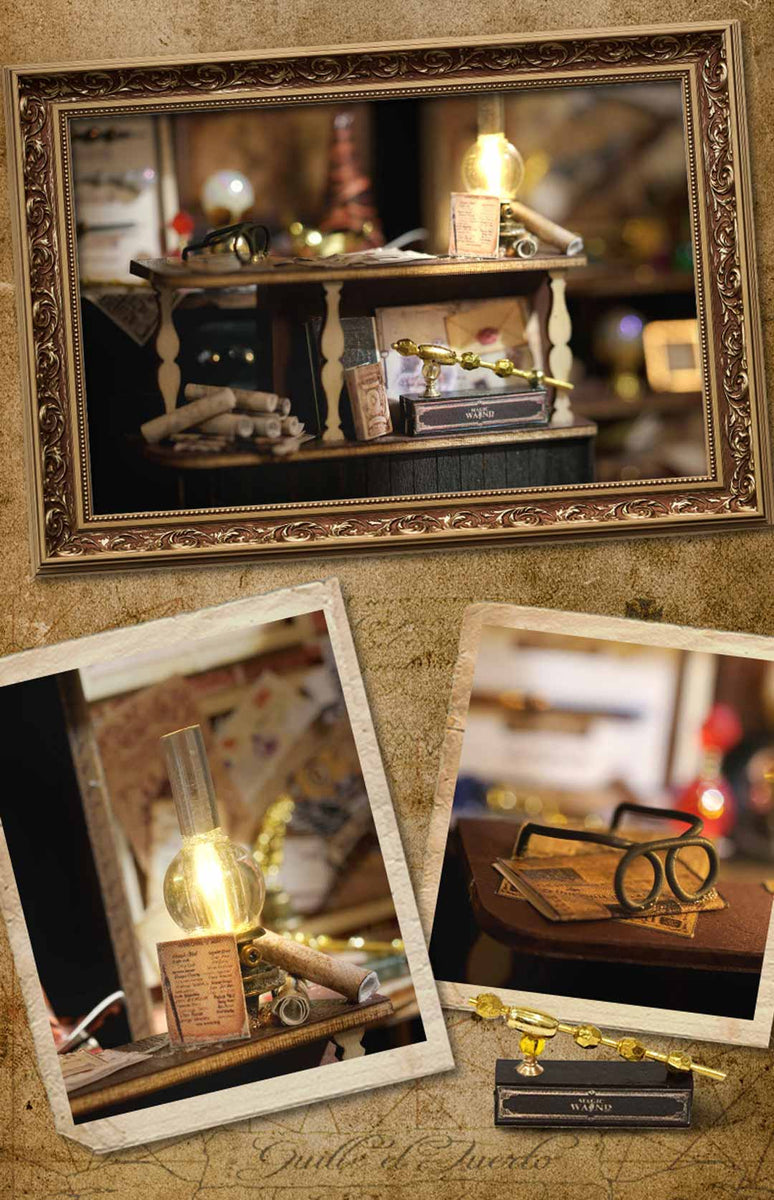 MiniMuse™ DIY-Miniaturhaus-Set | Erschaffe dein eigenes magisches LED-Puppenhaus