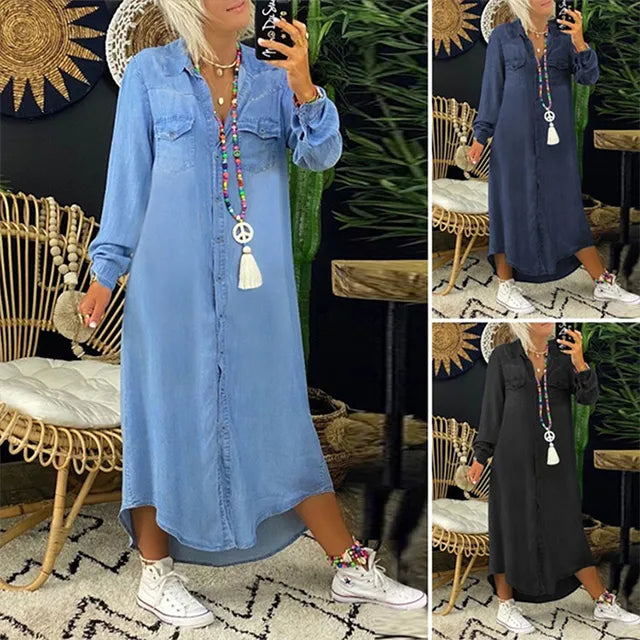 Vera™ | Denimkleid
