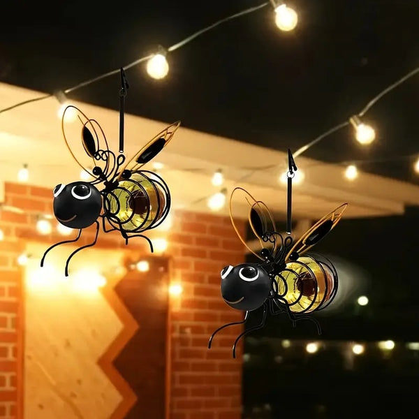 LumiBee™ Solar-Gartenleuchte | Warmes Licht & charmante Abendstimmung