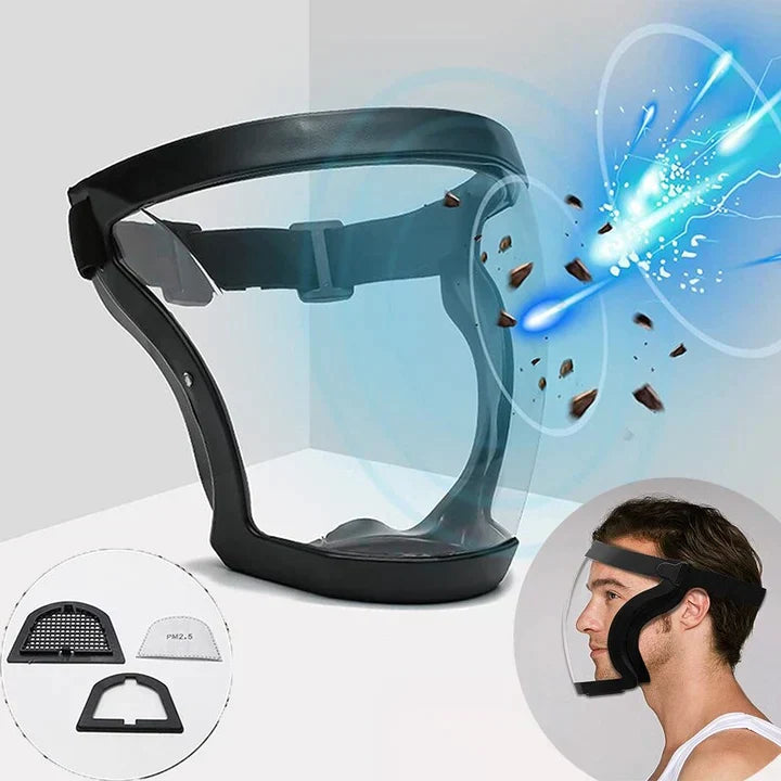 FaceProtect™ – Anti-Beschlag Gesichtsschutzschild für klare Sicht