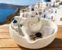 Aegeora™ Santorini Dekoschale | Mediterranes Flair für dein Zuhause