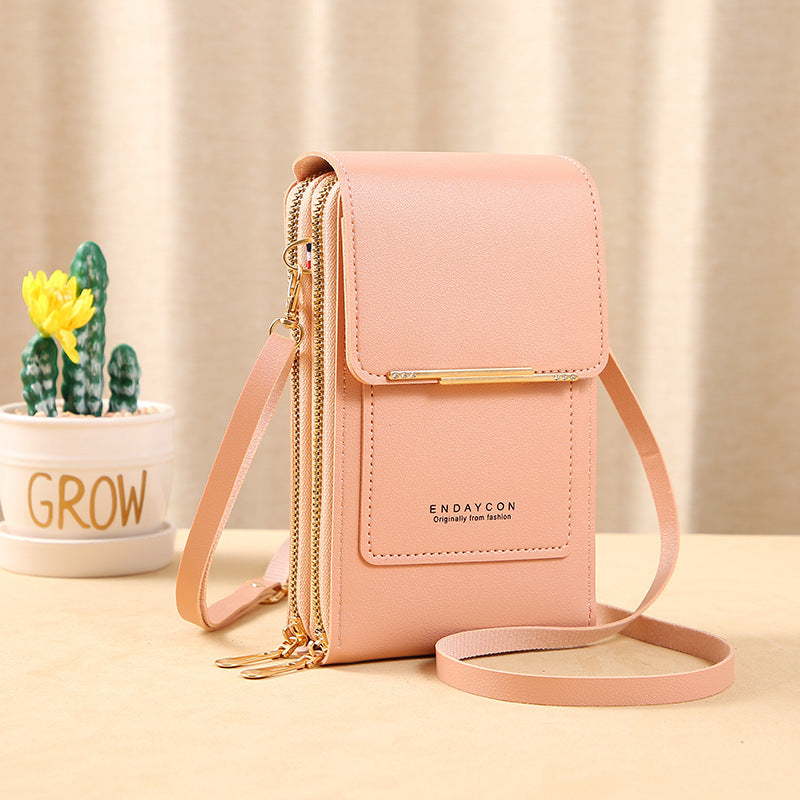 Damen Ledertasche | Stylisch & Diebstahlsicher | Versteckte Reißverschlüsse