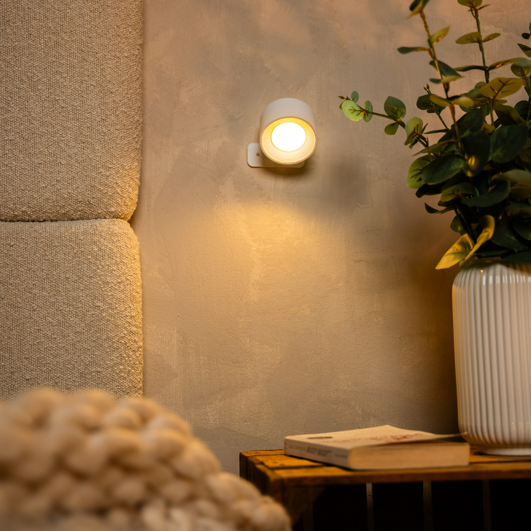 FlexiGlow™ Magnetische LED-Wandleuchte | 3 Lichtfarben & kabellose Flexibilität