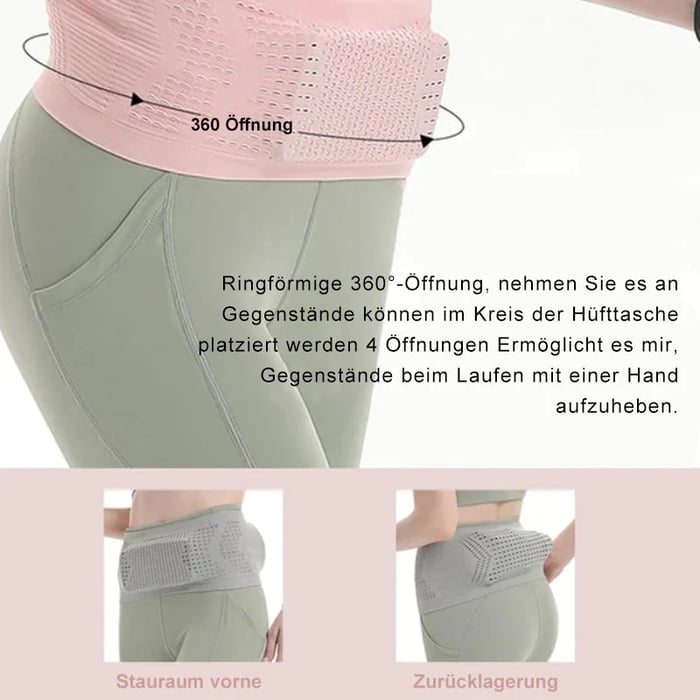 ComfyBelt™ - Laufgürtel zum Verstauen Ihrer Sachen