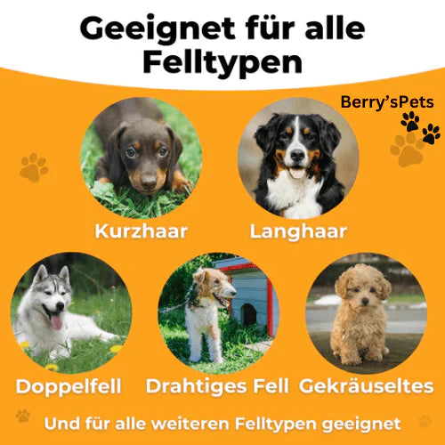 Professionelle Fellpflegebürste | Gesundes Fell & Sauberes Zuhause