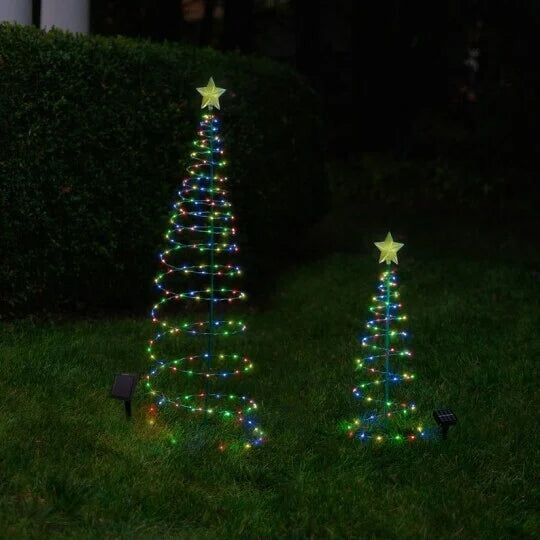 50% RABATT | StarryTree - Solar LED Metall Weihnachtsbaum [Letzter Tag Rabatt]