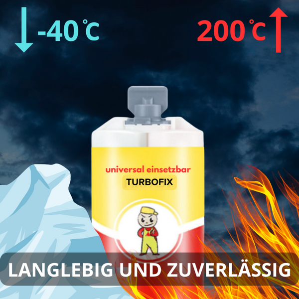 50% RABATT | TurboFix™ - Der schnelle und zuverlässige Reparaturklebstoff
