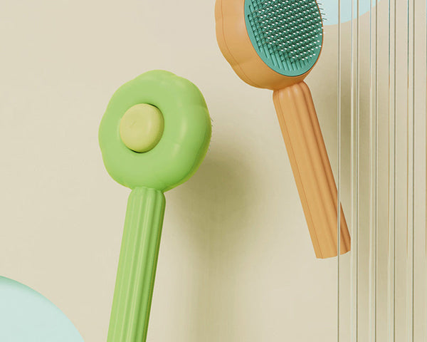 50% Rabatt | PetBrush™ - Selbstreinigender Nadelkamm für Sanfte Haustierpflege und Glänzendes Fell!