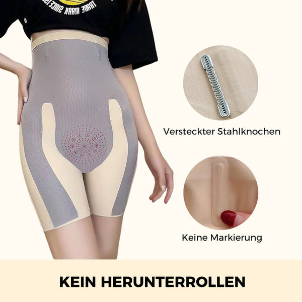 ShapeBoost™ Bauchfreie Shorts mit hoher Taille