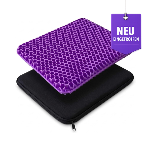 HoneyEase™ | Orthopädisches Honeycomb-Gel-Sitzkissen für maximalen Sitzkomfort