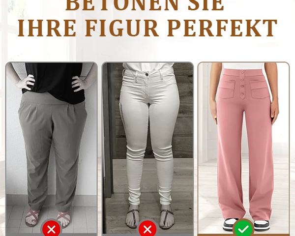 ComfyPlus™ – Die lässige Stretch-Hose mit hoher Taille für Frauen