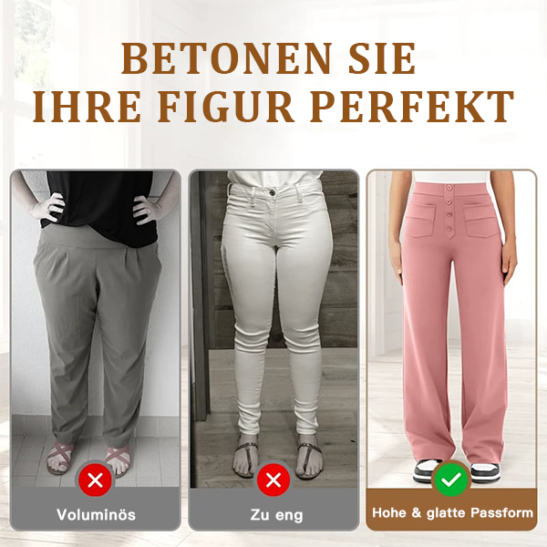ComfyPlus™ – Die lässige Stretch-Hose mit hoher Taille für Frauen