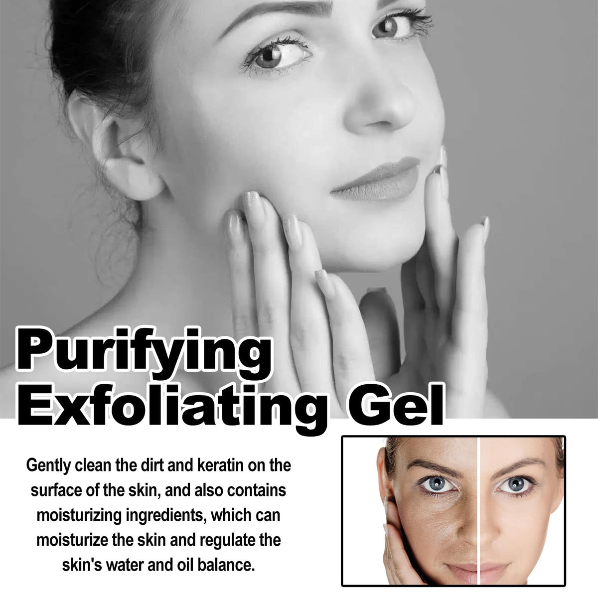 1+1 GRATIS | ClearSkin Peeling-Gel – Strahlende Haut in nur 1 Minute