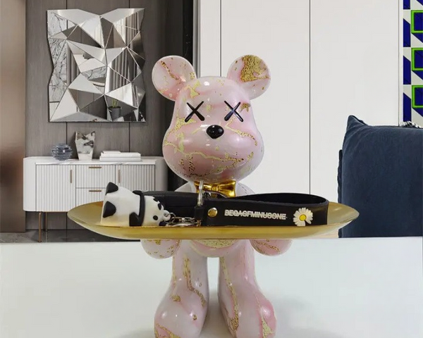 CraftBear™ Bärenstatue mit Ablagefach