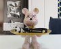 CraftBear™ Bärenstatue mit Ablagefach