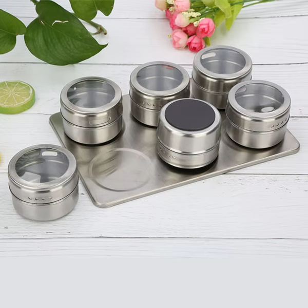 MagnoSpice™ - Magnetische Gewürzdosen-Set für Ihre Küche