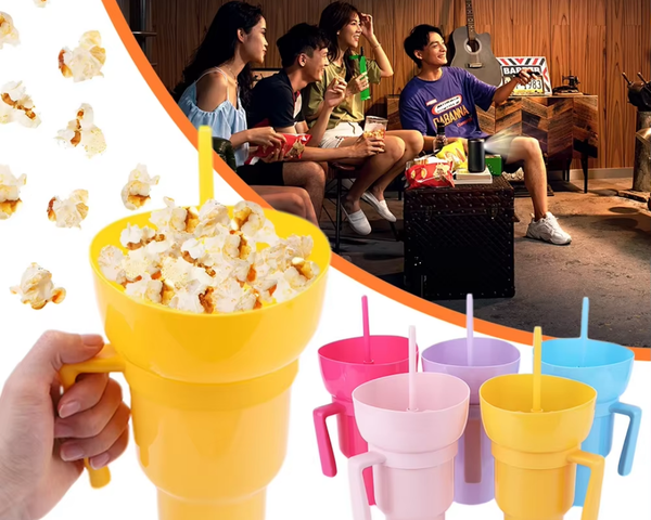 EasySnack™ – 2-in-1 Snackschale für unterwegs | 1+1 GRATIS