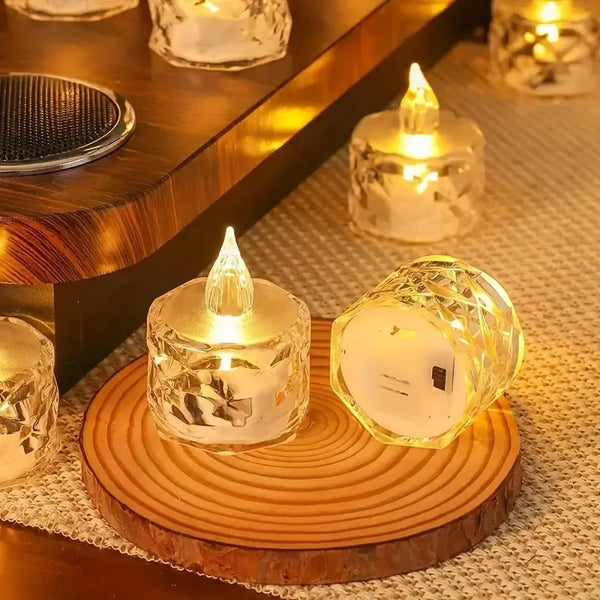 2+1 GRATIS | GlowCandle™ - Flammenlose Kristallkerze [Letzter Tag Rabatt]