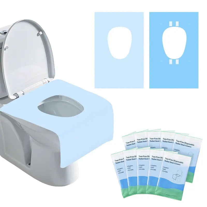 HygiSeat™ | Hygienische Einweg-Toilettensitzauflagen für unterwegs